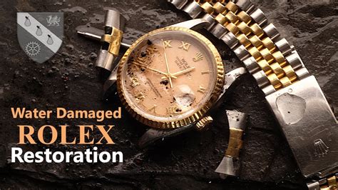 rolex damage|damaged luxury watches for sale.